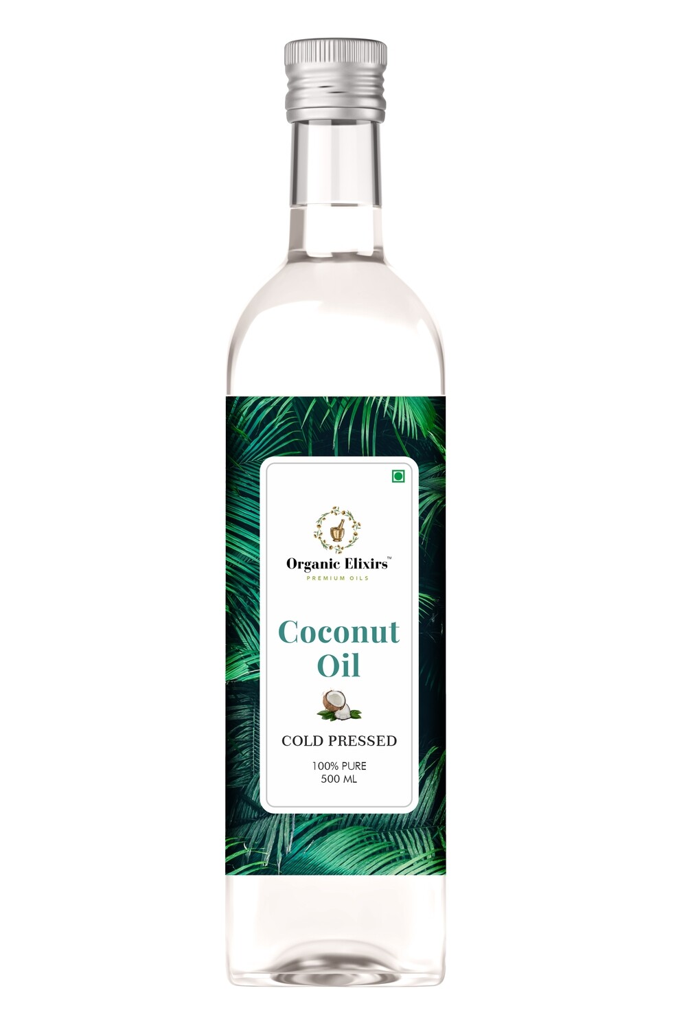 Organic Elixirs Cold pressed Coconut Oil 500 ML