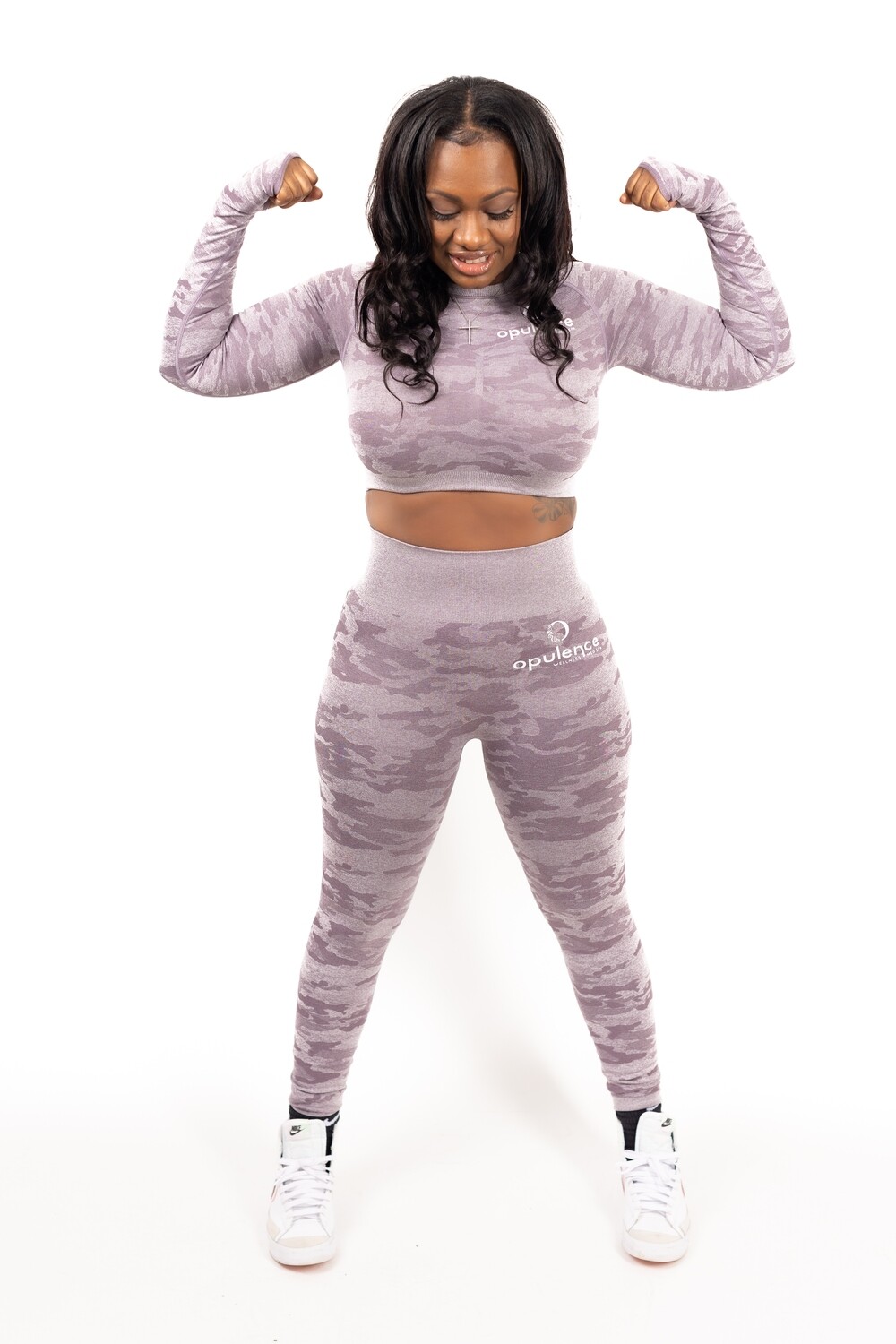 Opulence Grey Camo or Black Camo Activewear