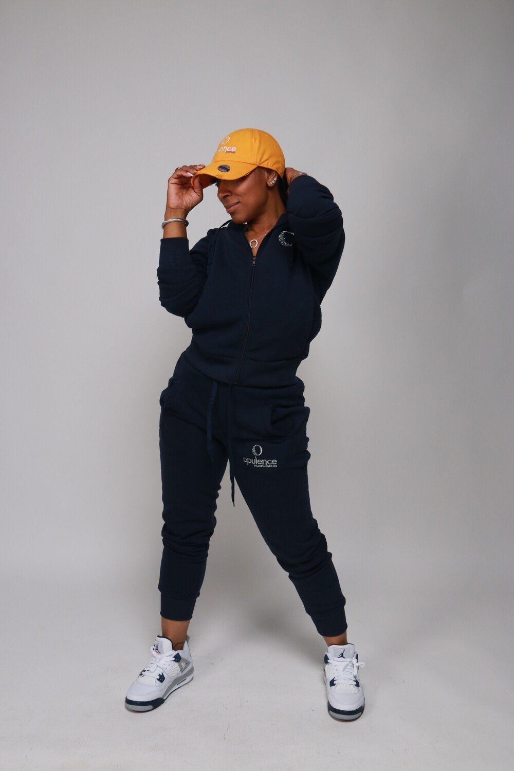 Navy Sweat Suite