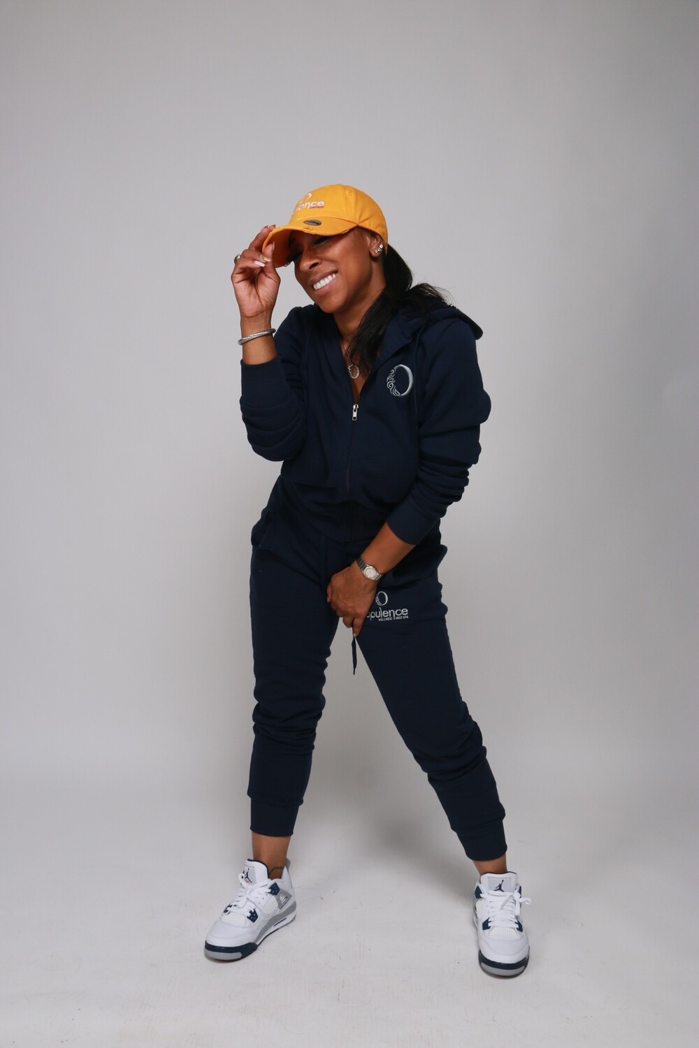 Navy Sweat Suite