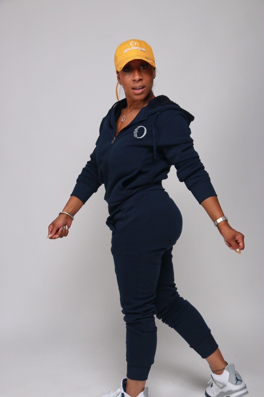 Navy Sweat Suite