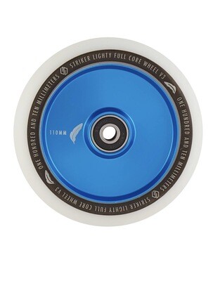 Striker Lighty Full Core V3 White Pro Scooter Wheel
(Color: Blue)