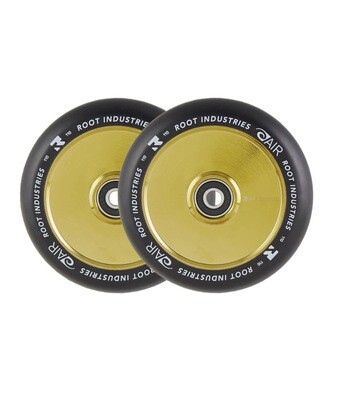Root Air Black Pro Scooter Wheels 2-pack
(Color: Gold Rush)