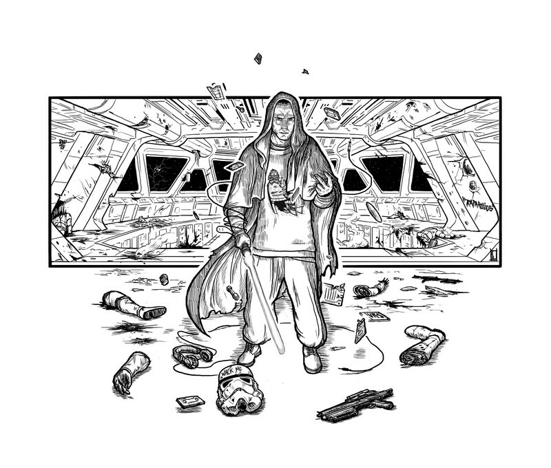 Rap Jedi - Jersey Tanktop
