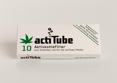 acti Tube - Aktivkohlefilter 10er Pck.