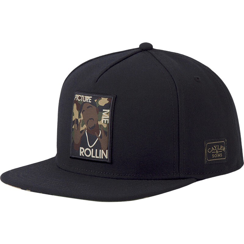 C&amp;S WL 2PAC Rollin Cap, Variationen: Black/Woodland