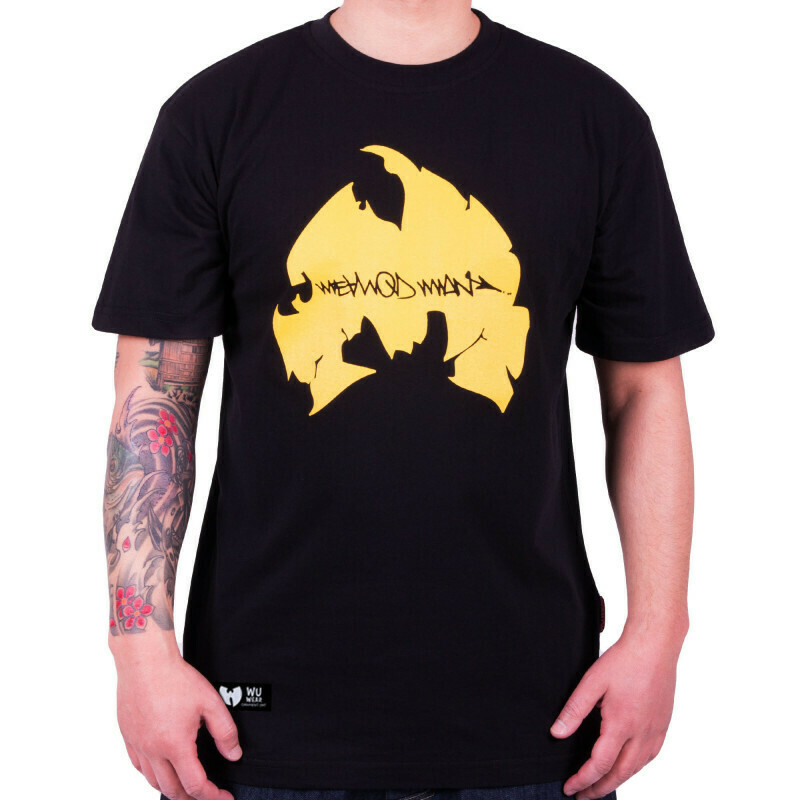 WU WEAR - METHOD MAN LOGO T-SHIRT - WU-TANG CLAN, Größe: M