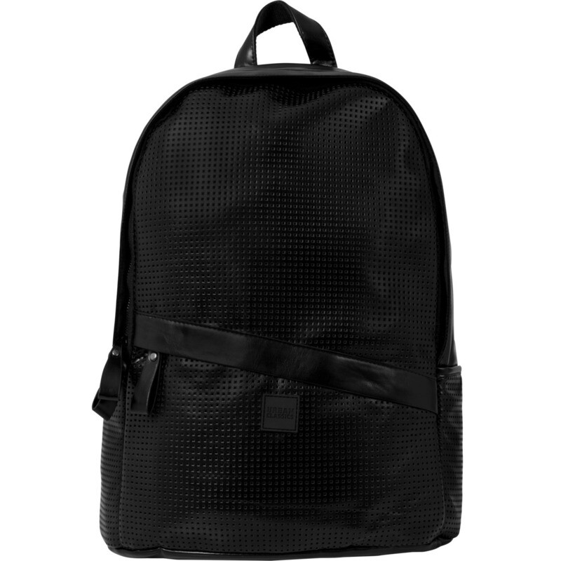 Perforated Leather Imitation Backpack