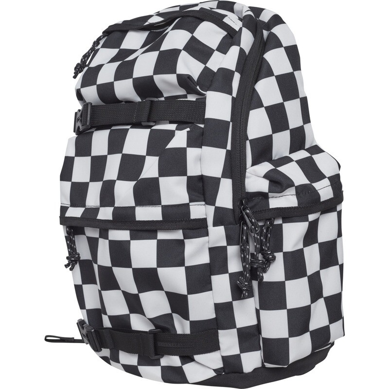 Backpack Checker black &amp; white