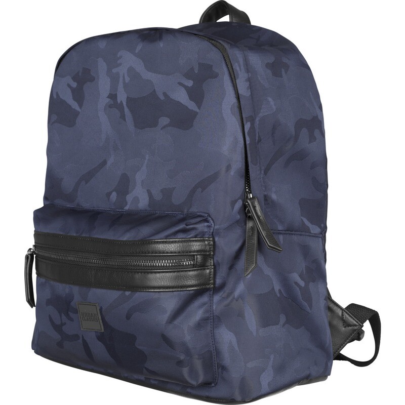 Camo Jacquard Backpack - Navy Camo