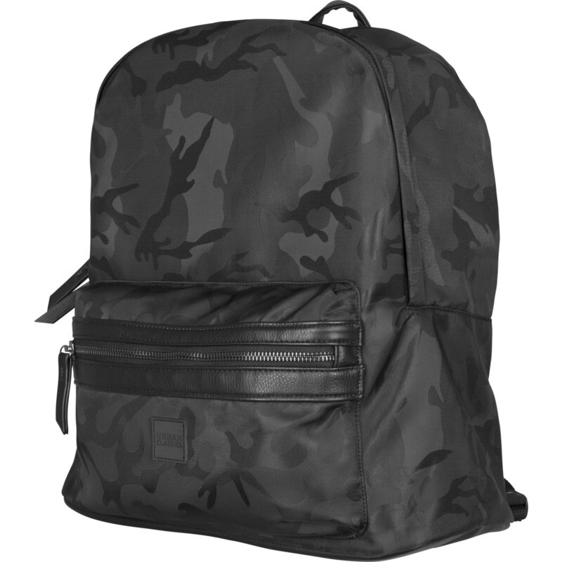 Camo Jacquard Backpack - Schwarz Camo