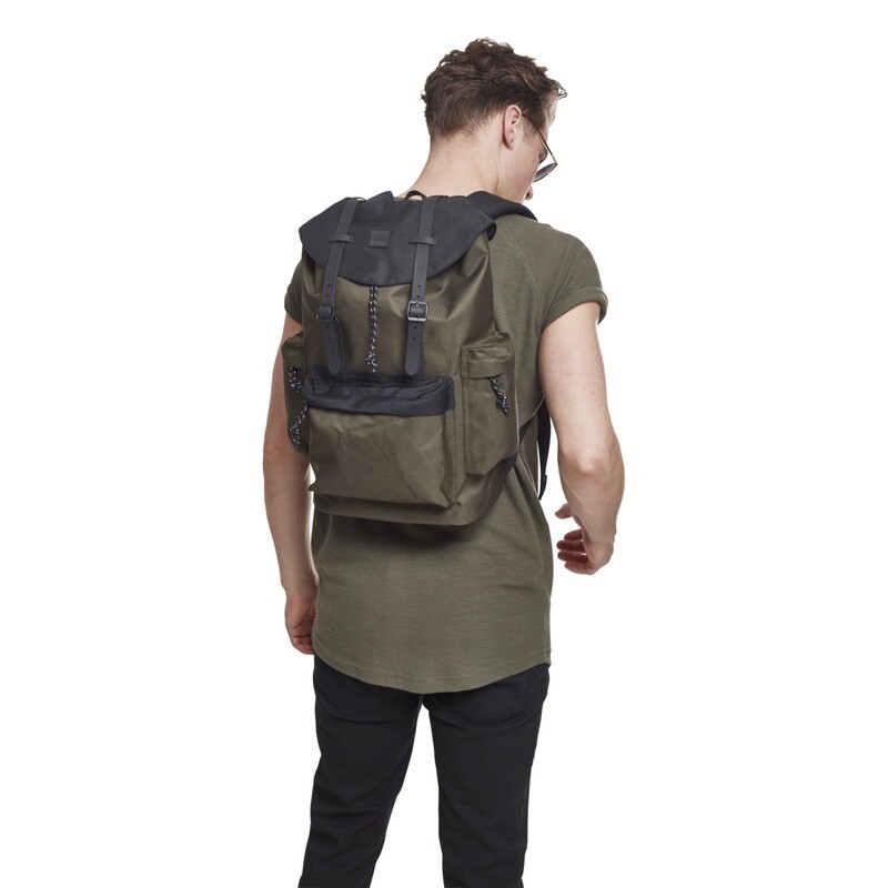 Backpack With Multibags - Olive