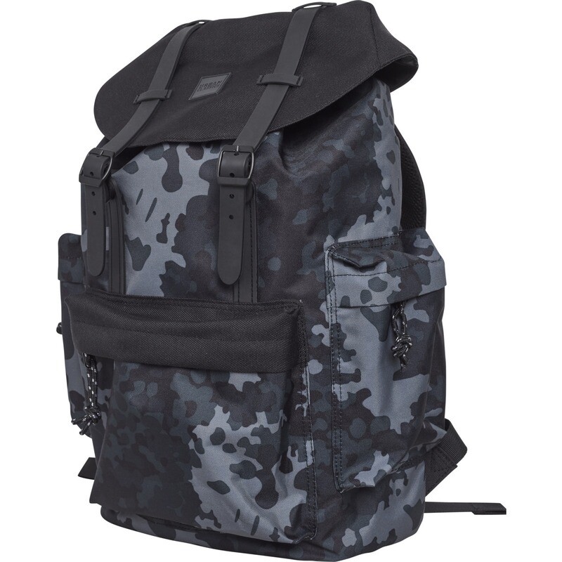 Backpack With Multibags - Dark Camo