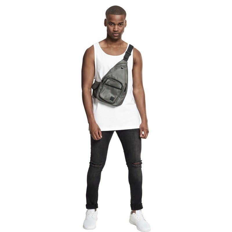 Multi Pocket Shoulder Bag - Olive
