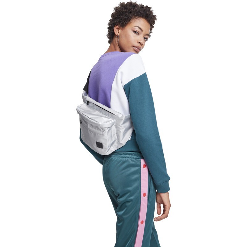Oversize Shoulderbag - Silber