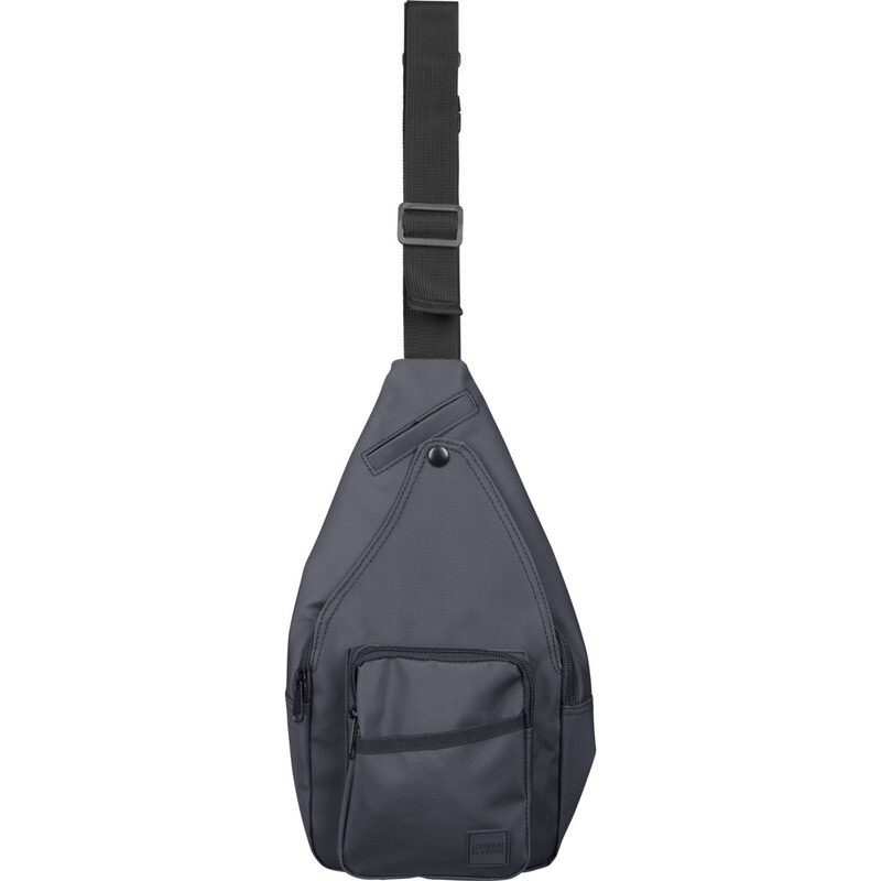 Multi Pocket Shoulder Bag - Schwarz