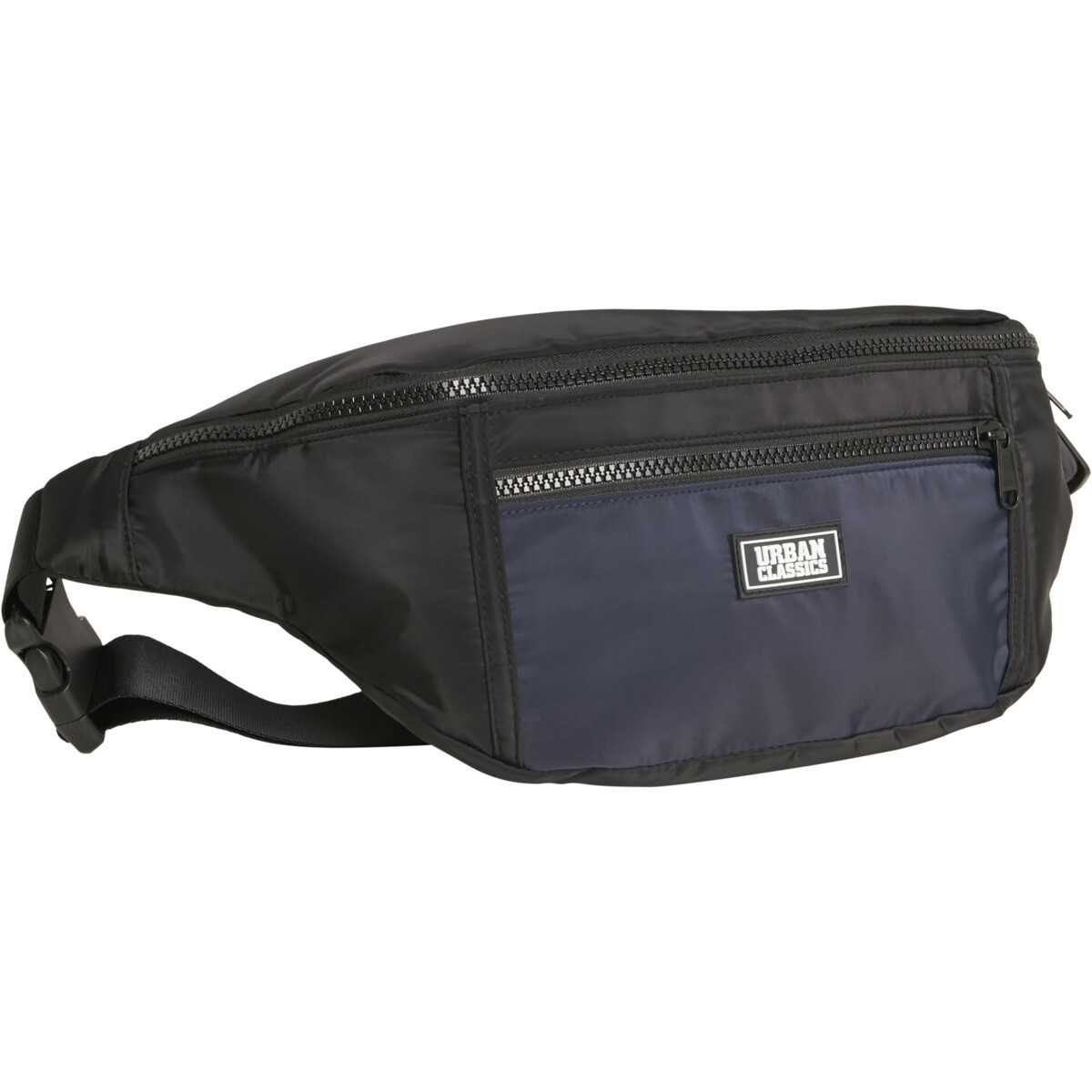 2-Tone Shoulder Bag - Schwarz/Blau