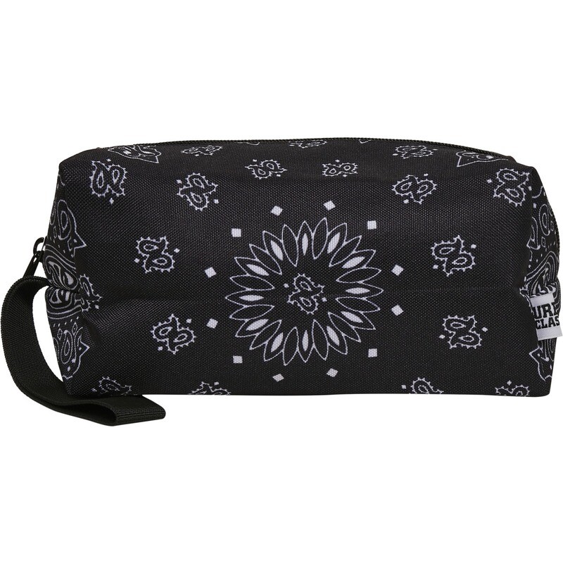 Bandana Print Cosmetic Pouch