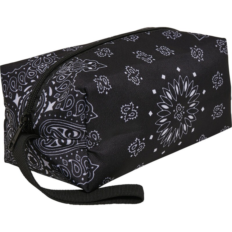 Bandana Print Cosmetic Pouch