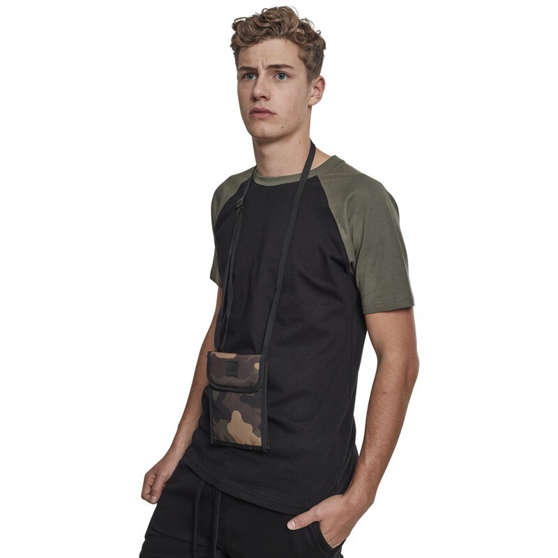 Neck Pouch Oxford - Wood Camo