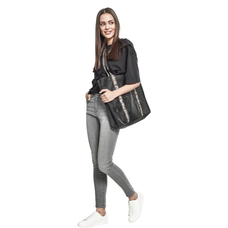Big Mesh Shopper With Bag In Bag