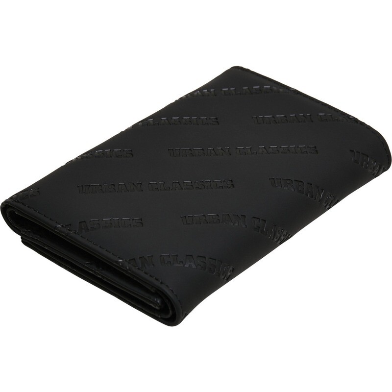 Imitation Leather Allover Logo Wallet