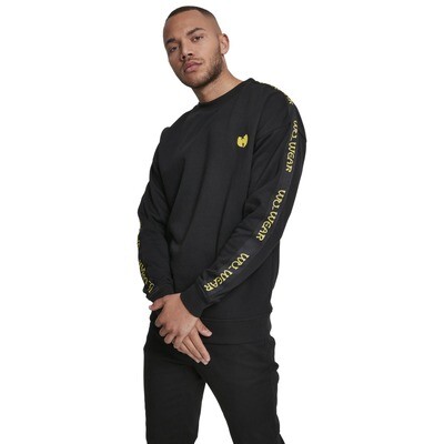 Wu-Wear Tape Chest Embroidery Crewneck