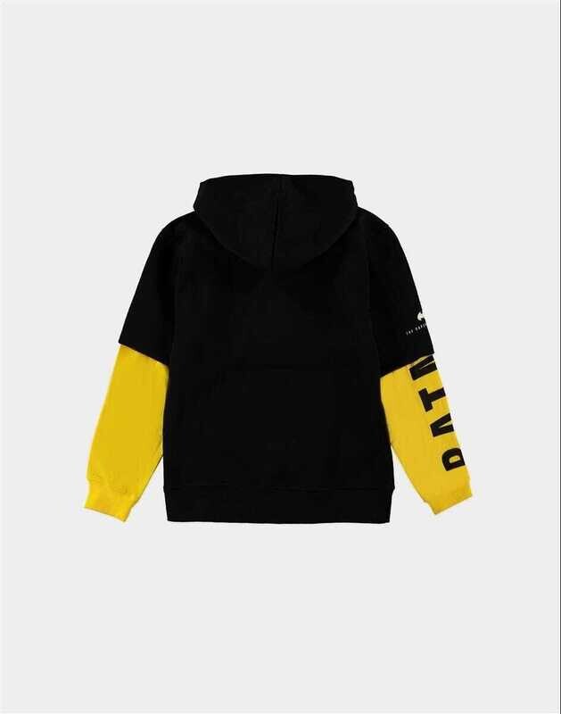 Warner - Batman Logo - Double Sleeve Hoodie - Boys