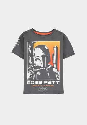 Boba Fett - The Legend - Boys Short Sleeved T-shirt
