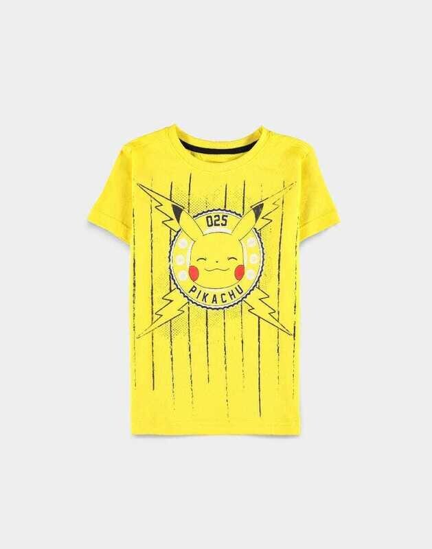 Pokémon - Funny Pika - Boys Short Sleeved T-shirt