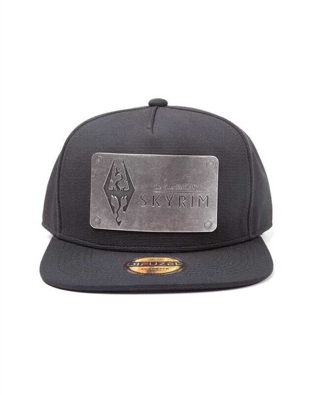 Skyrim - Dovakiin Logo Metal Plate Snapback