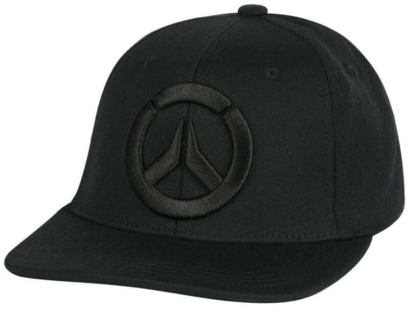 Jinx Overwatch Blackout Snap Back Hat Black One Size