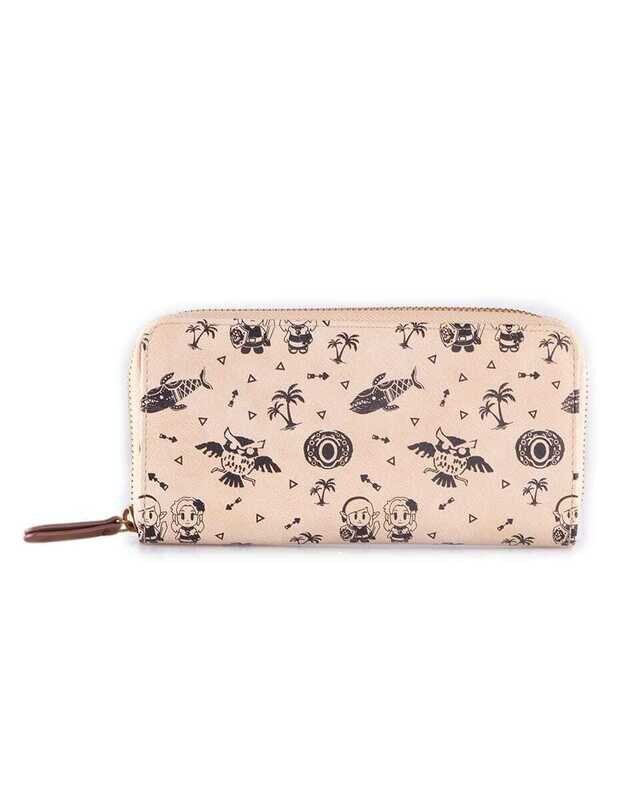 Zelda - Link&#39;s Awakening - Ladies Zip Around Wallet