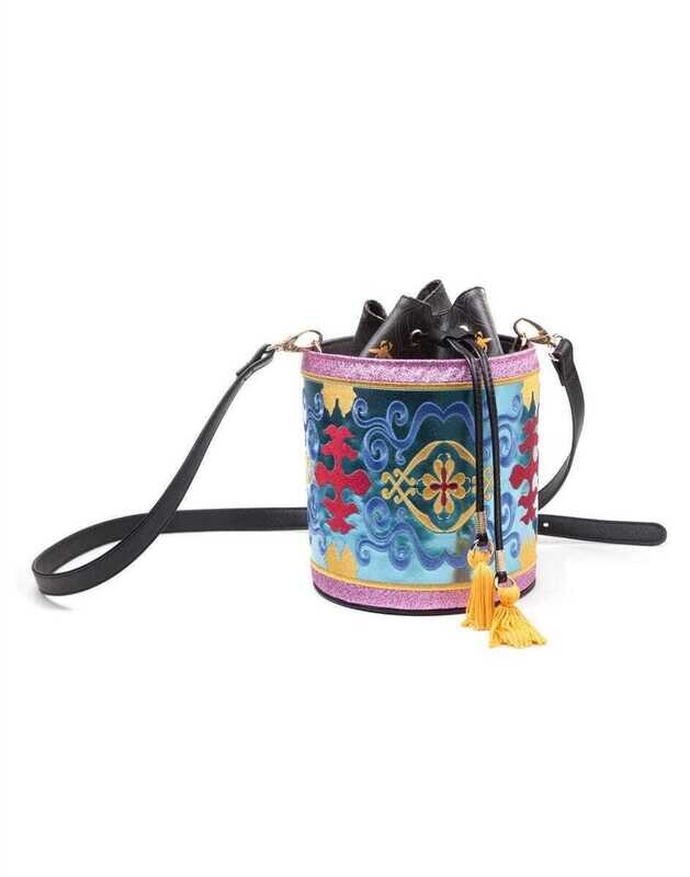 Disney - Aladdin - Magic Carped Glitter Drawstring Bucket Bag
