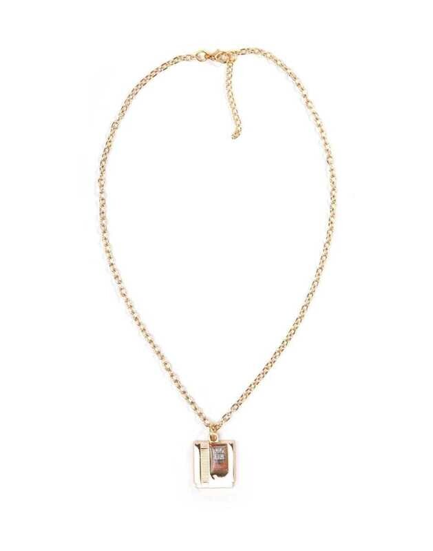 Zelda - Cartridge Necklace Gold