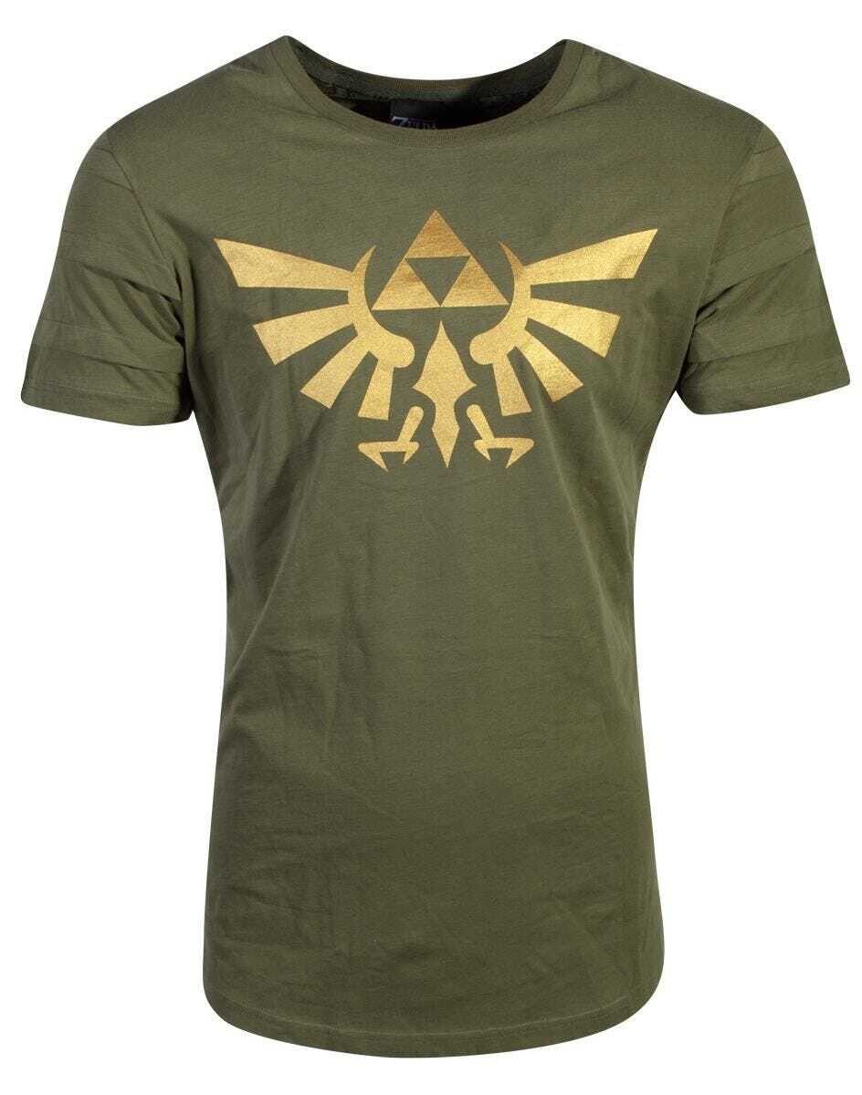 Zelda - Hyrule Pintuck Long Line Men's T-shirt