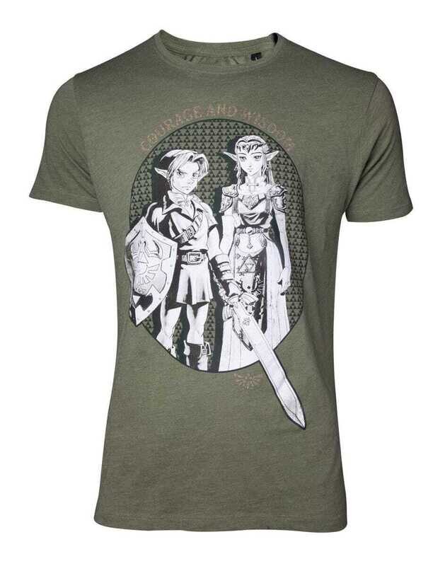 Zelda - Link &amp; Princess Zelda T-shirt