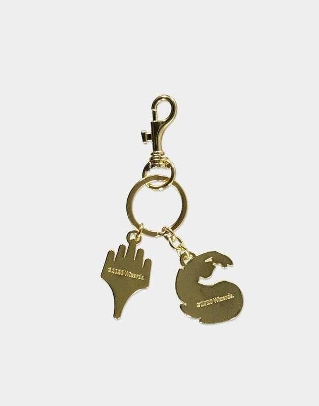Magic: The Gathering - Red Mana Metal Keychain