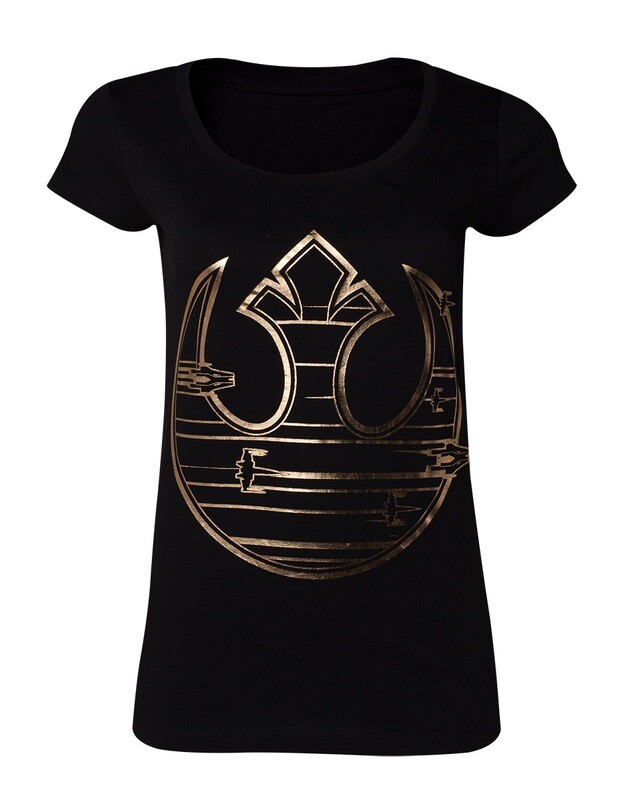 Star Wars - The Last Jedi - Golden Rebel Logo