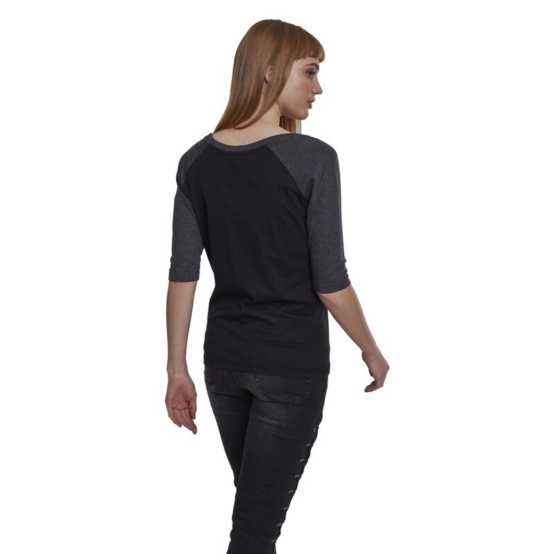 Ladies 3/4 Contrast Raglan Tee
