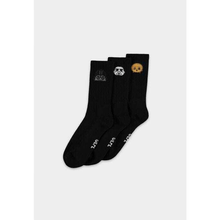 Star Wars - Sport Socks (3Pack), Grösse: 39/42