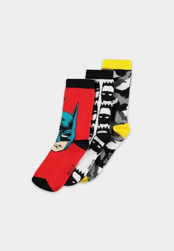 Warner - Batman - Crew Socks (3Pack)