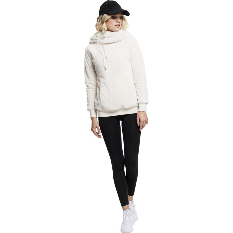 Ladies Long Teddy Hoody