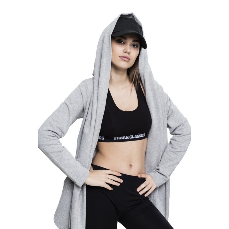 Ladies Hooded Sweat Cardigan