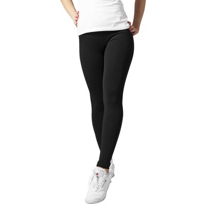 Ladies Melange Leggings Black