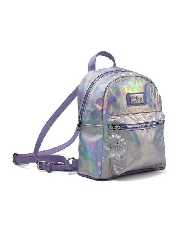Disney - Little Mermaid - AOP Debossed Pattern Ladies Backpack