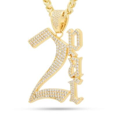 2pac x King Ice - 2Pac Classic Necklace - M
