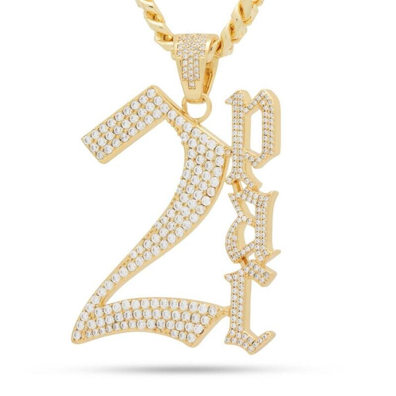 2pac x King Ice - 2Pac Classic Necklace - L