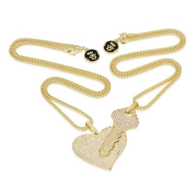 Key to Love Necklace Set