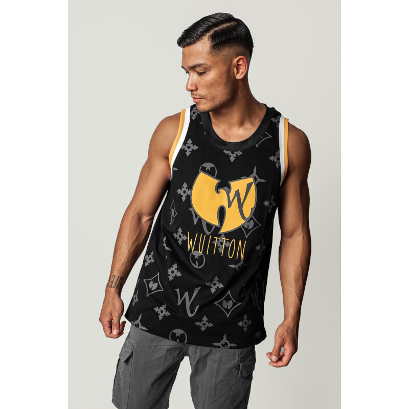 WU WEAR | WUITTON SYMBOL SCRIPT TANK-TOP | WU-TANG CLAN, Grösse: S